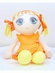 Антистрессовая игрушка "кукла Даша" оранжевая