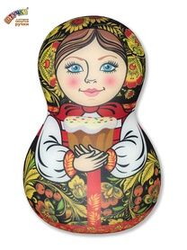 Антистрессовая игрушка-подушка "Матрешка" мал. (4)