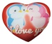 Антистрессоваое сердце "I love you" Пингвины