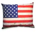 Декоративная подушка "Флаг холст" США