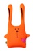Антистрессовая подушка "Заяц Ушастик" большой большой оранжевый