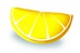 Антистрессовая подушка-долька "Фрукты" лимон