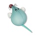 Антистрессовая игрушка "Крыса шар" бол большой Голубая.