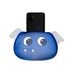 Антистрессовая подставка под телефон Дино капля синий