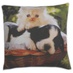 Антистрессовая подушка "Собаки" малый собака с котом в корзинке