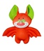 Антистрессовая игрушка "Летучая мышь Шиша" Рыжий