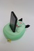 Антистрессовая подставка под телефон "Котик" зеленый