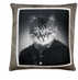 Антистрессовая подушка "Фотокарточки" Кот в черном